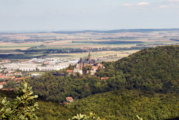 Blick auf das Schlo
